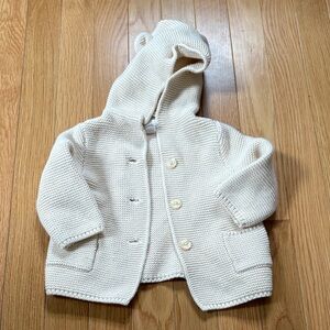 GAP Knit Baby Sweater with Bear Ears